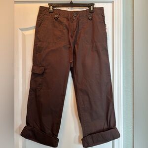 Gap Women’s  Brown Capri Pants size 10 new with tags